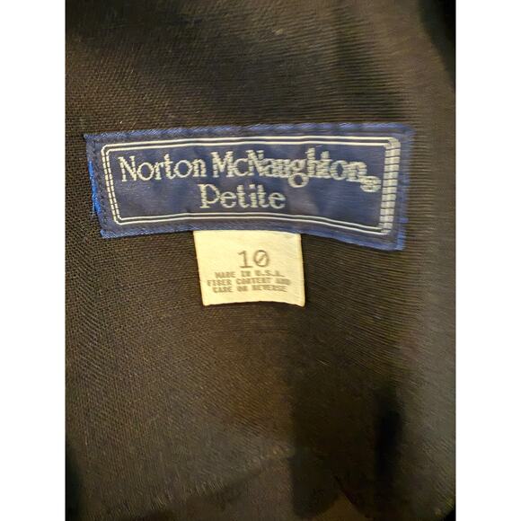 Norton McNaughton Petite Black Blazer - Picture 4 of 4